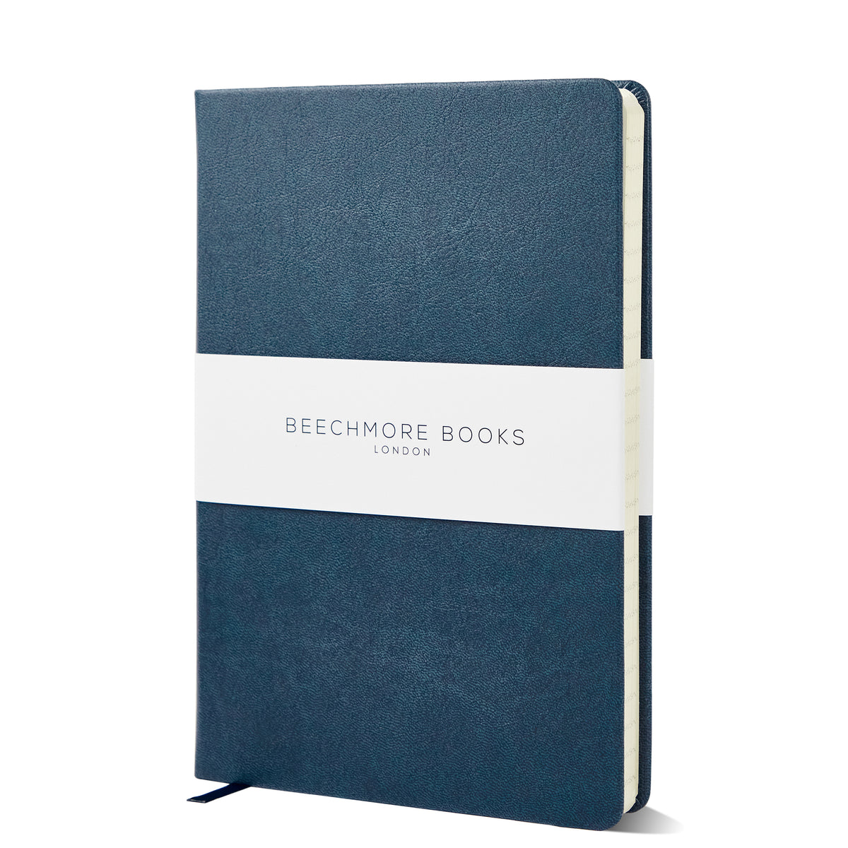 Symphony Blue A5 Ruled Hardcover Journal By Beechmore Books | London