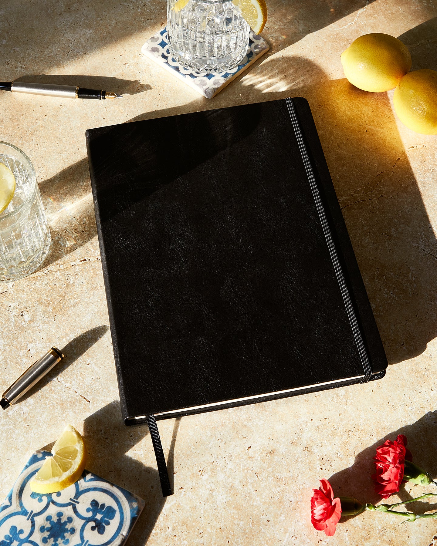 Charcoal Black Hardcover Journal By Beechmore Books | London ...